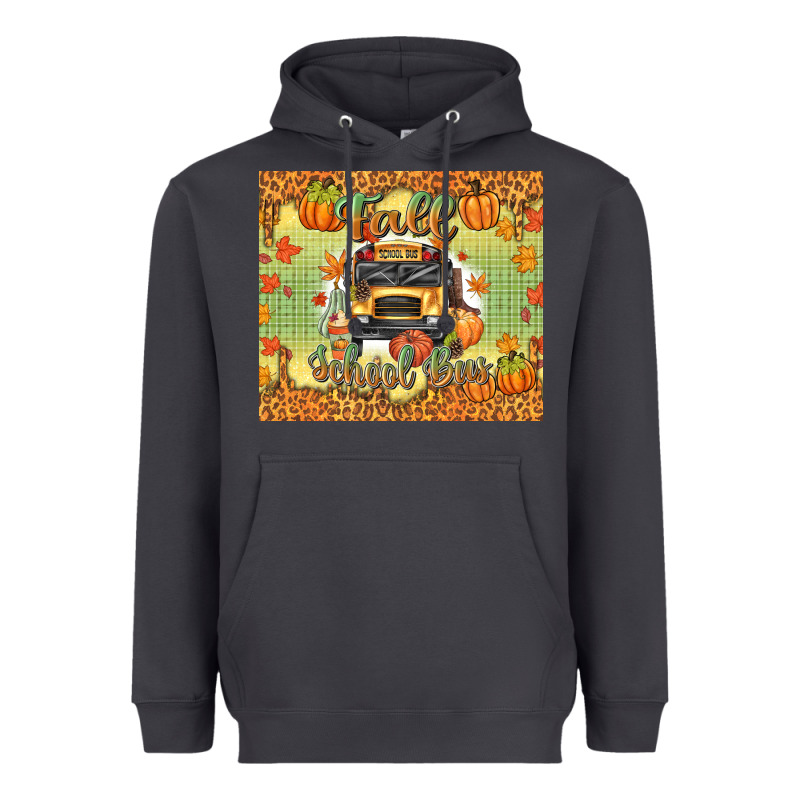 Fall School Bus Heavyweight Hoodie by texasbilliewilder | Teevron