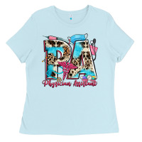 Baby Blue pa physician assistant Ladies Tee - Zillion Design Studio