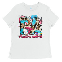 White pa physician assistant Ladies Tee - Zillion Design Studio