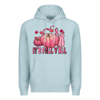 Blue Mist its fall yall Premium Hoodie - texasbilliewilder