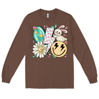 Chestnut retro easter Long Sleeve Tee - MaliasSmallBusiness