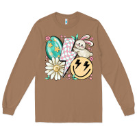 Toasted Coconut retro easter Long Sleeve Tee - MaliasSmallBusiness