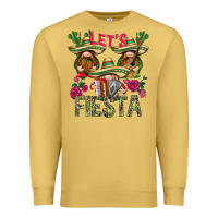 Antique Gold Let's Fiesta with gnomes Premium Sweatshirt - NancyCooperArtShop