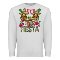 Dove Grey Let's Fiesta with gnomes Premium Sweatshirt - NancyCooperArtShop