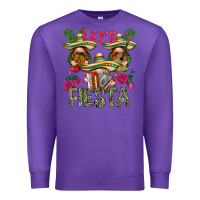 Purple Let's Fiesta with gnomes Premium Sweatshirt - NancyCooperArtShop