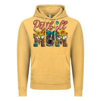 Vintage Mustard pittbull mom Vintage Hoodie - Artiststas