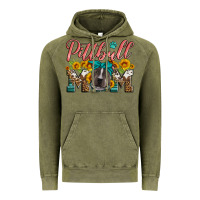 Vintage Olive pittbull mom Vintage Hoodie - Artiststas