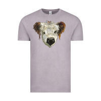 Vintage Zinc white calf scottish Vintage Tee - BarkalooDesign