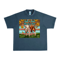 Midnight Navy Just A Girl Who Loves Pig Urban Heavy Tee - LillyAllenDesigns