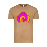 Tie Dye Glitter Patch Vintage Tee | Teevron