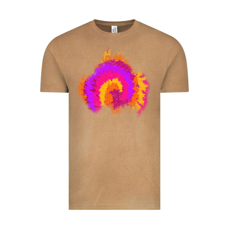 Tie Dye Glitter Patch Vintage Tee by AdoDesignShop | Teevron