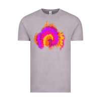 Vintage Zinc tie dye glitter patch Vintage Tee - AdoDesignShop