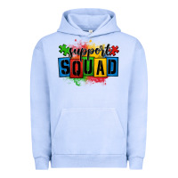 Pigment Grape Ice autism support squad Urban Hoodie - OliviaCreatesArt