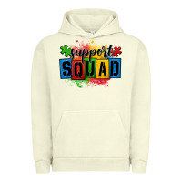 Pigment Pistachio autism support squad Urban Hoodie - OliviaCreatesArt