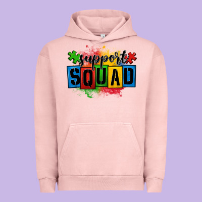 Autism Support Squad Urban Hoodie Designed By Oliviacreatesart
