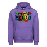 Tulip autism support squad Urban Hoodie - OliviaCreatesArt