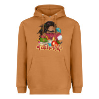 Meerkat afro woman teacher life Heavyweight Hoodie - NancyCooperArtShop