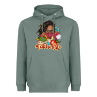 Sage afro woman teacher life Heavyweight Hoodie - NancyCooperArtShop
