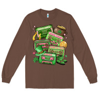 Chestnut st patrick's day cassette tapes Long Sleeve Tee - MaliasSmallBusiness