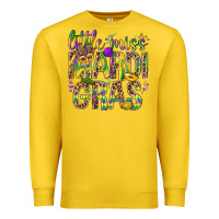 Lemon Little miss Mardi Gras Premium Sweatshirt - NancyCooperArtShop