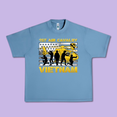 1st Air Cavalry Vietnam Veteran Urban Heavy Tee Designed By Jasminsmagicworld