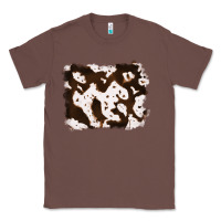 Chestnut cowhide Classic Tee - RanaPortraitStore
