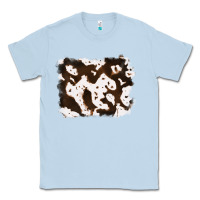 Dusty Blue cowhide Classic Tee - RanaPortraitStore