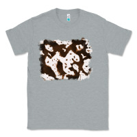 Heather Grey cowhide Classic Tee - RanaPortraitStore