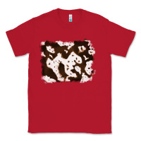 Red cowhide Classic Tee - RanaPortraitStore