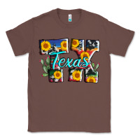 Chestnut texas tx serape sunflower cowhide Classic Tee - AdoDesignShop