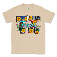 Mushroom texas tx serape sunflower cowhide Classic Tee - AdoDesignShop