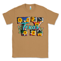 Toasted Coconut texas tx serape sunflower cowhide Classic Tee - AdoDesignShop
