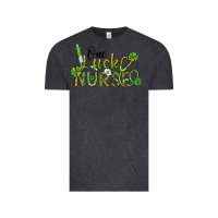 Vintage Black one lucky nurse Vintage Tee - BarkalooDesign