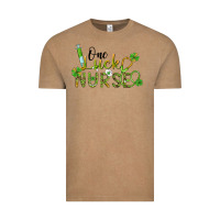 Vintage Coffee one lucky nurse Vintage Tee - BarkalooDesign