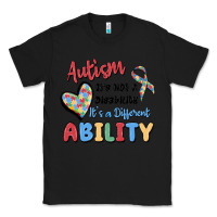 Black autism it's not a disability it's a different abil Classic Tee - MaliasSmallBusiness