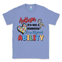 Colony Blue autism it's not a disability it's a different abil Classic Tee - MaliasSmallBusiness