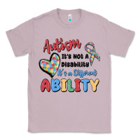 Lilac autism it's not a disability it's a different abil Classic Tee - MaliasSmallBusiness