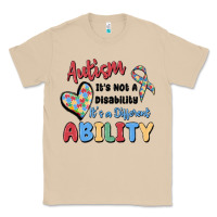 Mushroom autism it's not a disability it's a different abil Classic Tee - MaliasSmallBusiness