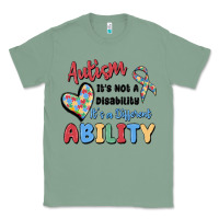 Sage autism it's not a disability it's a different abil Classic Tee - MaliasSmallBusiness