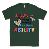 Sports Green autism it's not a disability it's a different abil Classic Tee - MaliasSmallBusiness