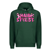 Sports Green Breast Cancer hair stylist Premium Hoodie - texasbilliewilder