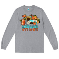 Heather Grey kindergarten let's do this Long Sleeve Tee - JahusDesignShop