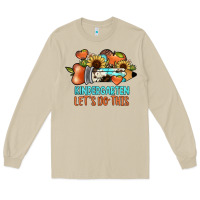 Mushroom kindergarten let's do this Long Sleeve Tee - JahusDesignShop