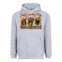 Heather Grey fiesta with my gnomigos Heavyweight Hoodie - texasbilliewilder