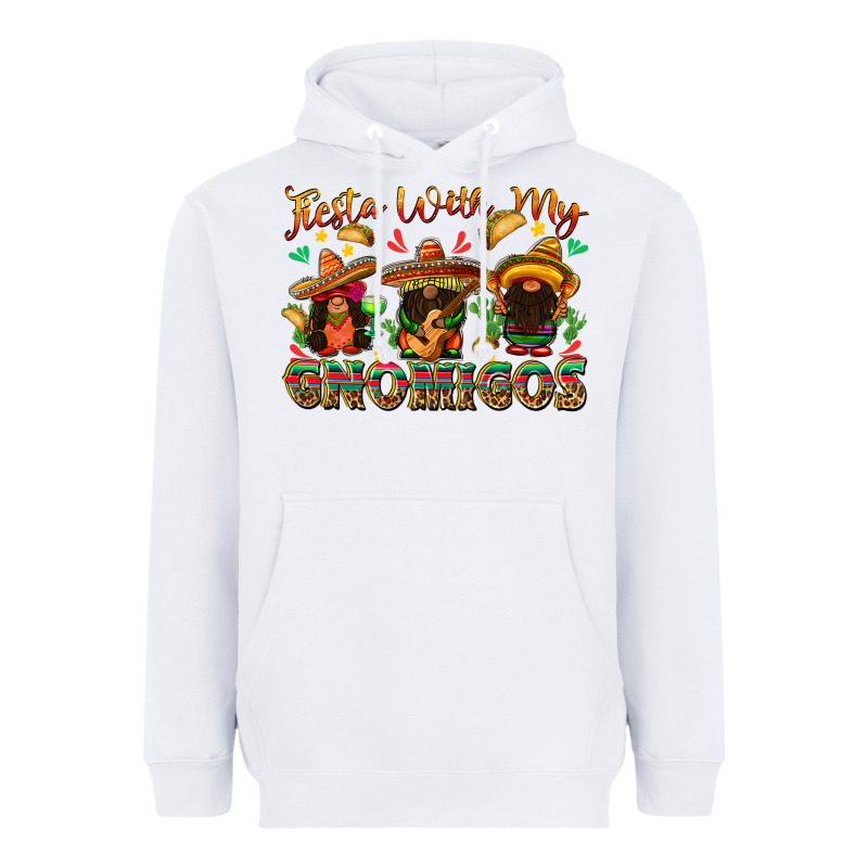 Fiesta With My Gnomigos Heavyweight Hoodie by texasbilliewilder | Teevron
