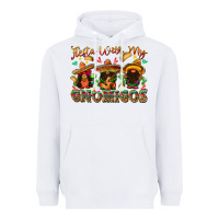 White fiesta with my gnomigos Heavyweight Hoodie - texasbilliewilder