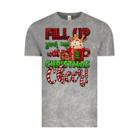 Cloud Rock fill up your cup with christmas cheer Vintage Tee - Jasminsmagicworld