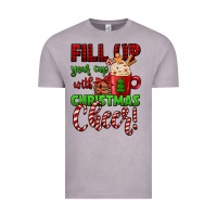 Vintage Zinc fill up your cup with christmas cheer Vintage Tee - Jasminsmagicworld