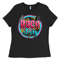 Black race day Ladies Tee - Zillion Design Studio