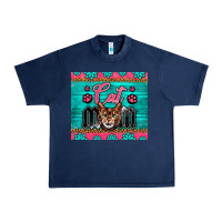 Navy Western Bengal Cat Mom Urban Heavy Tee - LillyAllenDesigns